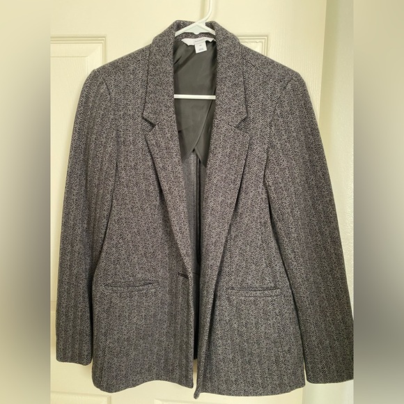 •Old Navy• Houndstooth Boyfriend Blazer - Picture 2 of 9